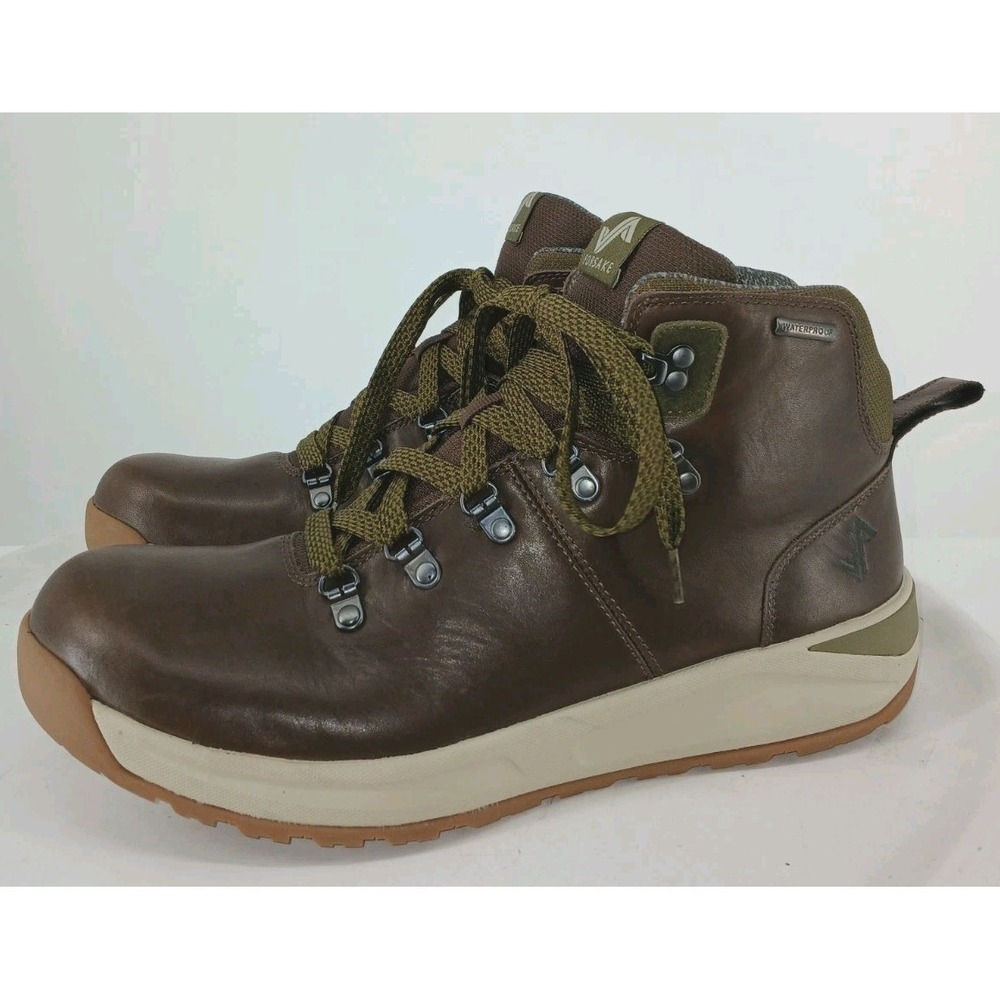 NEW Forsake Halden Mens Waterproof Premium Leather Hiking Boot Brown 12.5  C133